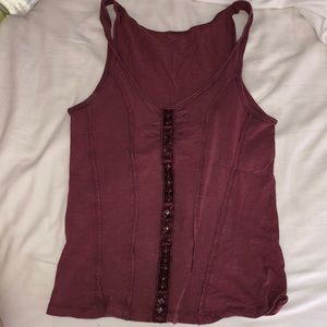 Free People tapered tank top